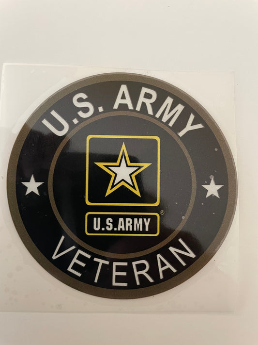 U S Army Veteran Decal